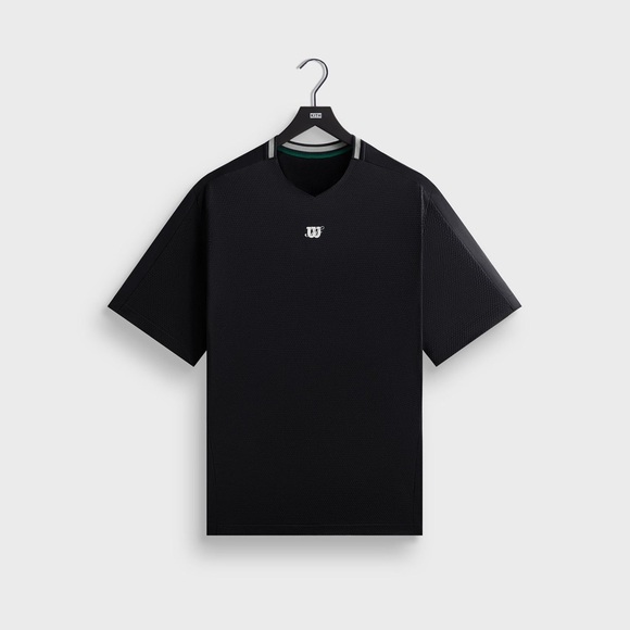 Kith for Wilson Ellsworth Court Tee Jersey Black Size XL Tennis Shirt